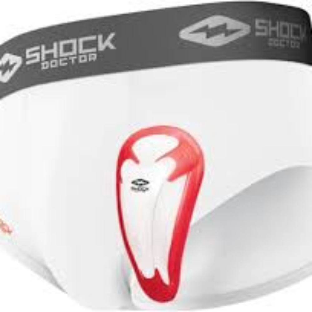 Shock Doctor Core Brief With Bio-Flex Cup-Youth M Cup Size Small